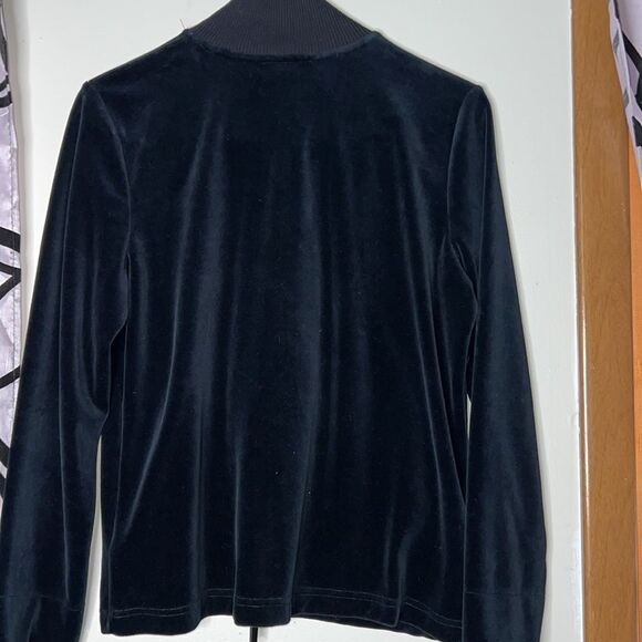 Lauren Ralph Lauren Velour full zip jacket, size medium - Picture 5 of 8